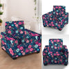 Cute Flower Floral Print Armchair Cover-grizzshop