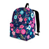 Cute Flower Floral Print Backpack-grizzshop