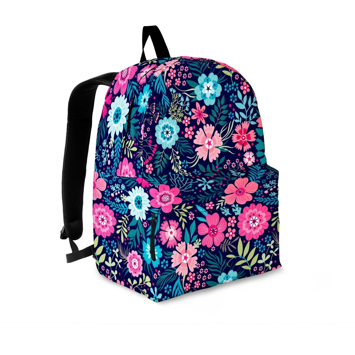 Cute Flower Floral Print Backpack-grizzshop