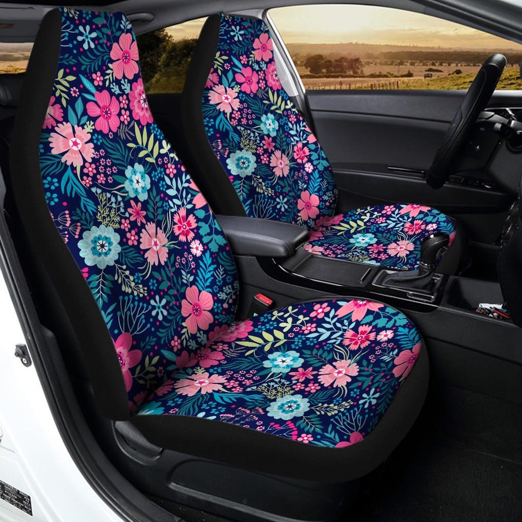 Cute Flower Floral Print Car Seat Covers-grizzshop