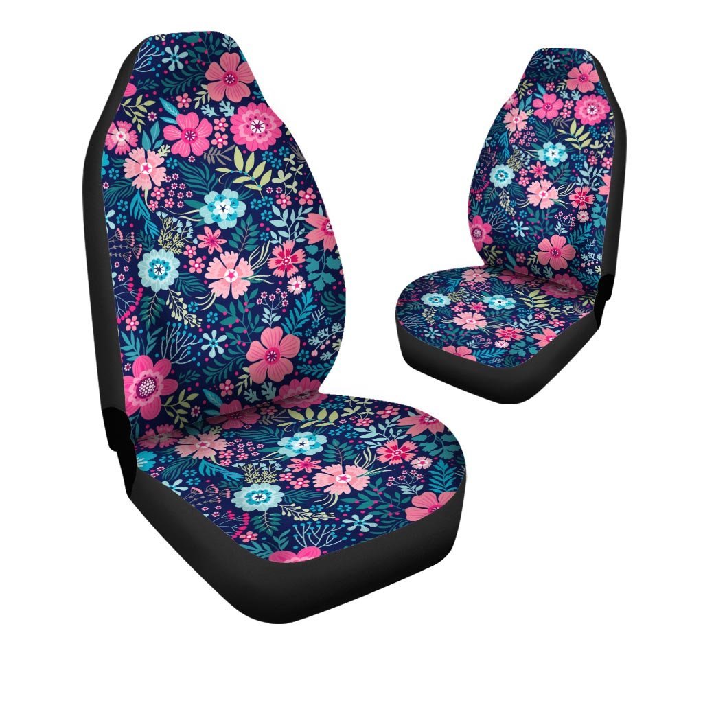 Cute Flower Floral Print Car Seat Covers-grizzshop