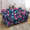 Cute Flower Floral Print Loveseat Cover-grizzshop