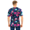 Cute Flower Floral Print Men T Shirt-grizzshop