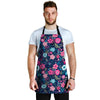 Cute Flower Floral Print Men's Apron-grizzshop