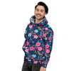 Cute Flower Floral Print Men's Hoodie-grizzshop