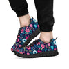 Cute Flower Floral Print Men's Sneakers-grizzshop