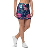 Cute Flower Floral Print Mini Skirt-grizzshop