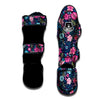 Cute Flower Floral Print Muay Thai Shin Guard-grizzshop