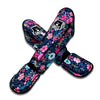 Cute Flower Floral Print Muay Thai Shin Guard-grizzshop