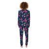 Cute Flower Floral Print Women's Pajamas-grizzshop