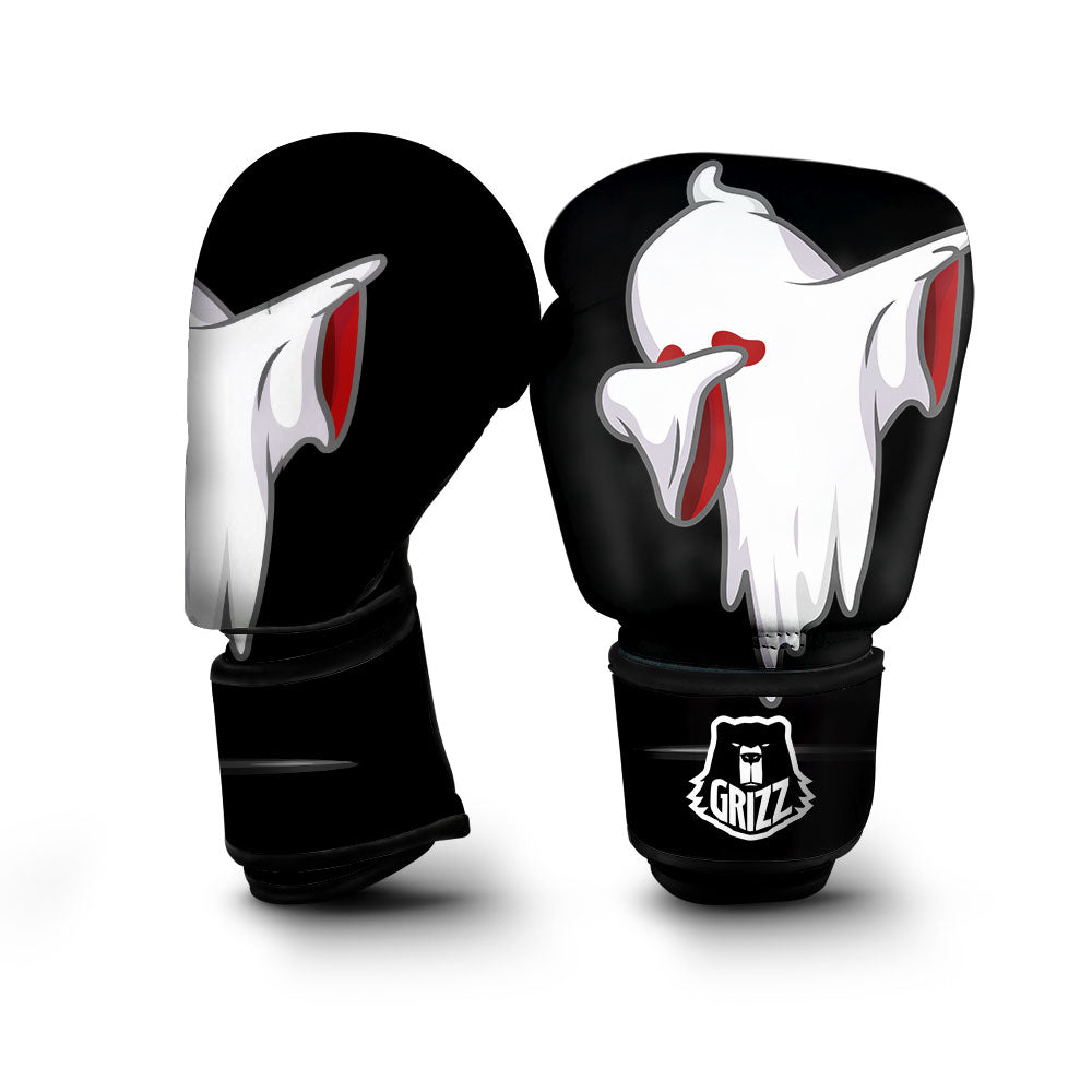 Cute Ghost Dap Print Boxing Gloves-grizzshop
