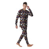 Cute Halloween Print Pattern Men's Pajamas-grizzshop