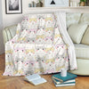 Cute Hamster Pattern Print Blanket-grizzshop