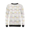 Cute Hamster Pattern Print Women Crewneck Sweatshirt-grizzshop