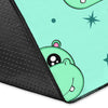 Cute Hippo Pattern Print Floor Mat-grizzshop