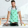 Cute Hippo Pattern Print Men's Apron-grizzshop