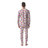 Cute Hourglass Hearts Print Pattern Men's Pajamas-grizzshop