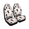 Cute Meow Astronaut Cat Print Car Seat Covers-grizzshop