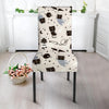 Cute Meow Astronaut Cat Print Chair Cover-grizzshop