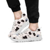 Cute Meow Astronaut Cat Print Men's Sneakers-grizzshop