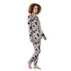 Cute Meow Astronaut Cat Print Women's Pajamas-grizzshop