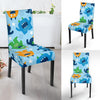 Cute Monster Print Pattern Chair Cover-grizzshop