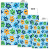 Cute Monster Print Pattern Floor Mat-grizzshop