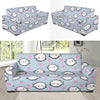 Cute Narwhal Pattern Print Sofa Covers-grizzshop