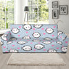 Cute Narwhal Pattern Print Sofa Covers-grizzshop