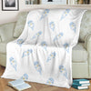 Cute Otter Pattern Print Blanket-grizzshop