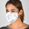 Cute Otter Pattern Print Face Mask-grizzshop