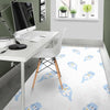 Cute Otter Pattern Print Floor Mat-grizzshop