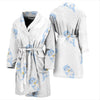 Cute Otter Pattern Print Men Long Robe-grizzshop