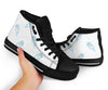 Cute Otter Pattern Print Men Women's High Top Shoes-grizzshop