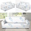 Cute Otter Pattern Print Sofa Covers-grizzshop