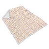 Cute Pink Daisy Pattern Print Throw Blanket-grizzshop