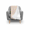 Cute Pink Daisy Pattern Print Throw Blanket-grizzshop