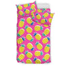 Cute Pink Pineapple Bedding Set-grizzshop