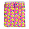 Cute Pink Pineapple Bedding Set-grizzshop