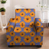 Cute Sunflower Armchair Cover-grizzshop