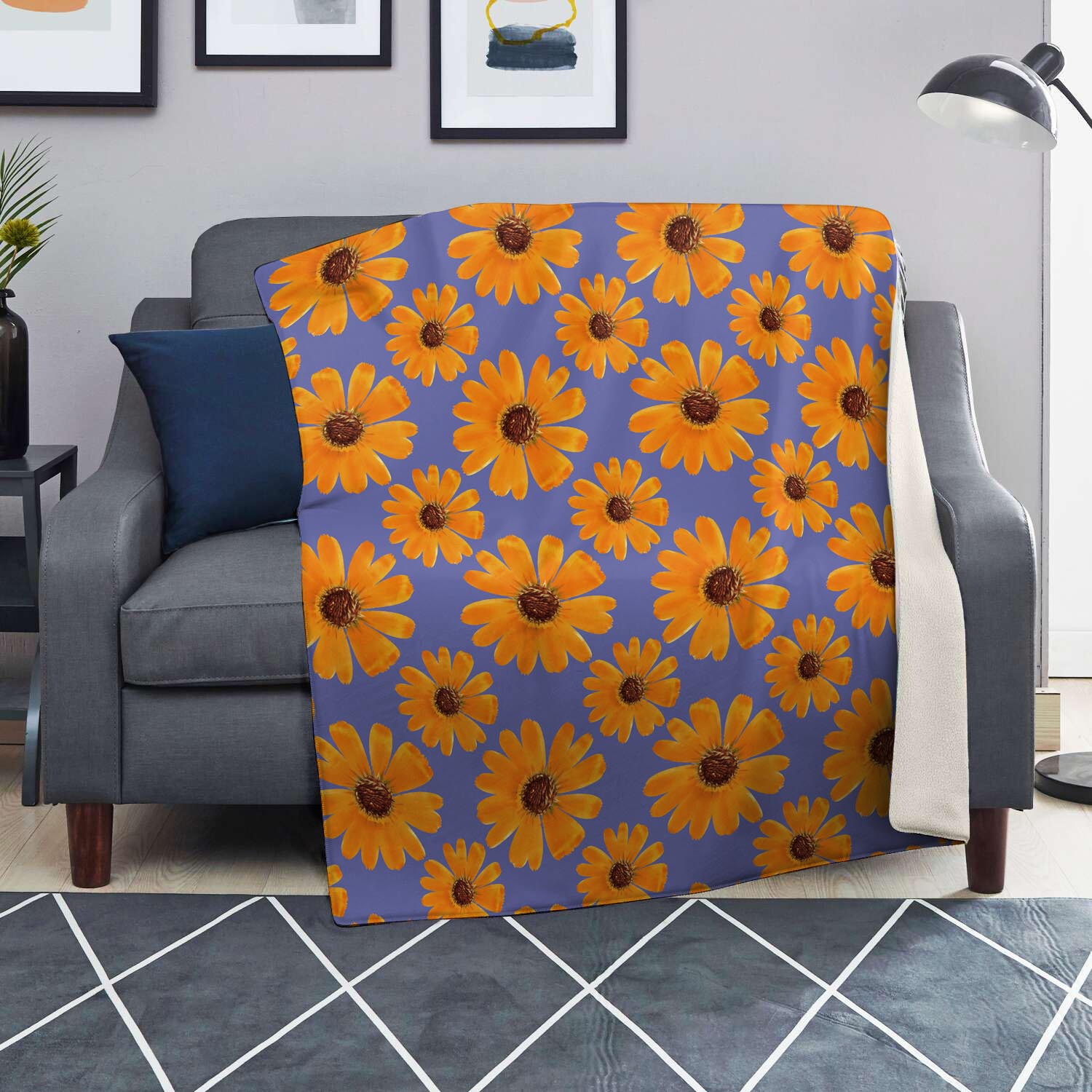 Cute Sunflower Blanket-grizzshop