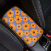 Cute Sunflower Car Console Cover-grizzshop