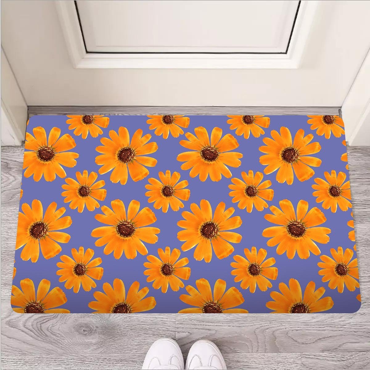 Cute Sunflower Door Mat-grizzshop