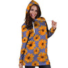 Cute Sunflower Hoodie Dress-grizzshop