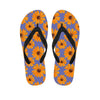 Cute Sunflower Men's Flip Flops-grizzshop