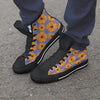 Cute Sunflower Men's High Top Shoes-grizzshop