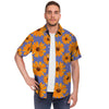 Cute Sunflower Men's Short Sleeve Shirt-grizzshop