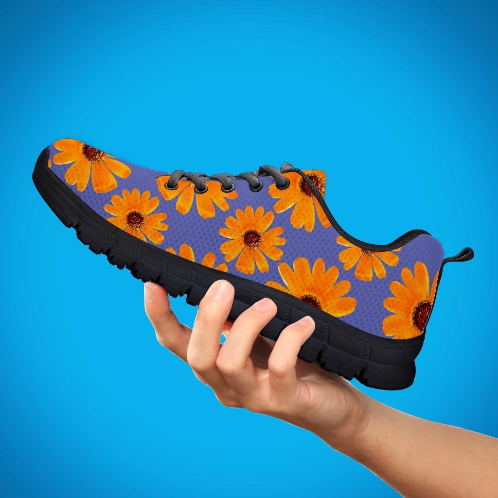 Cute Sunflower Men's Sneakers-grizzshop