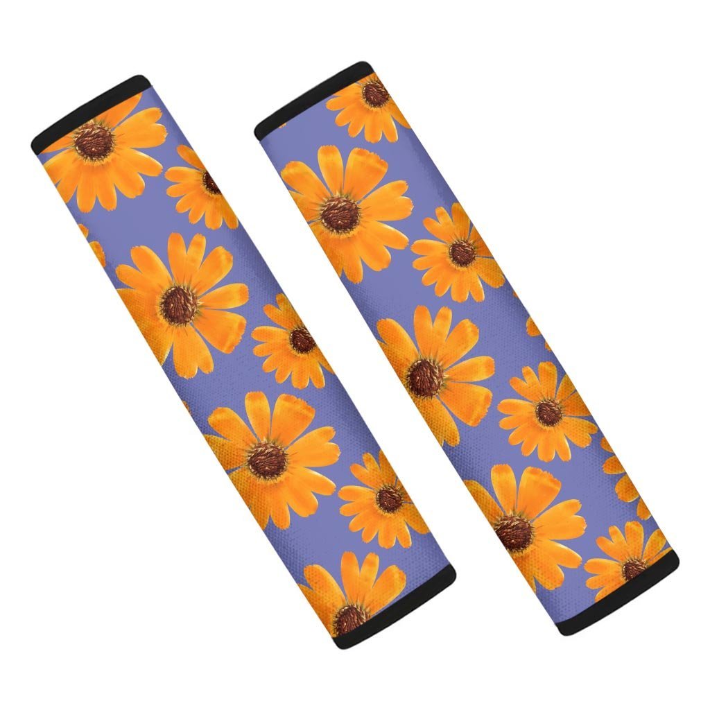 Cute Sunflower Seat Belt Cover-grizzshop