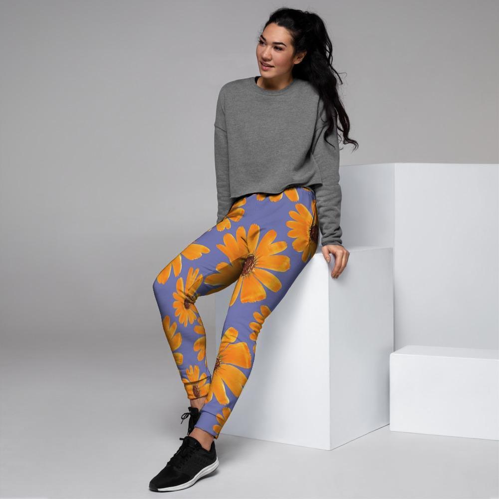 Cute Sunflower Women's Joggers-grizzshop